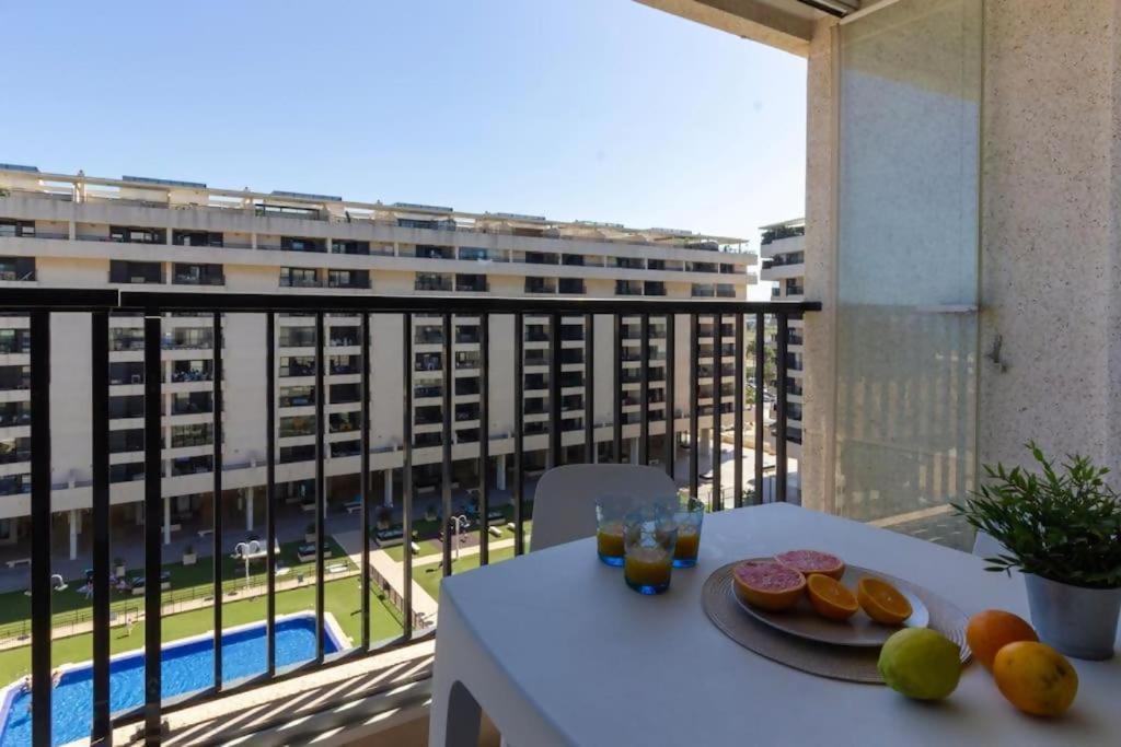 Alboraya Apartamento Con Vista Al Mar Y Piscina Valencia Exterior photo